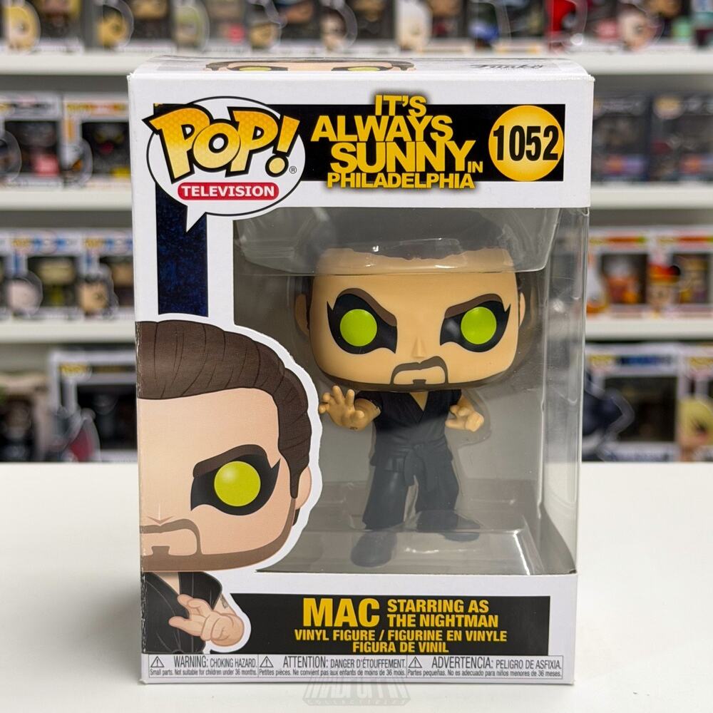 Funko Pop TV It's Always Sunny Philadelphia Mac as Nightman 1052 Vinyl Figure